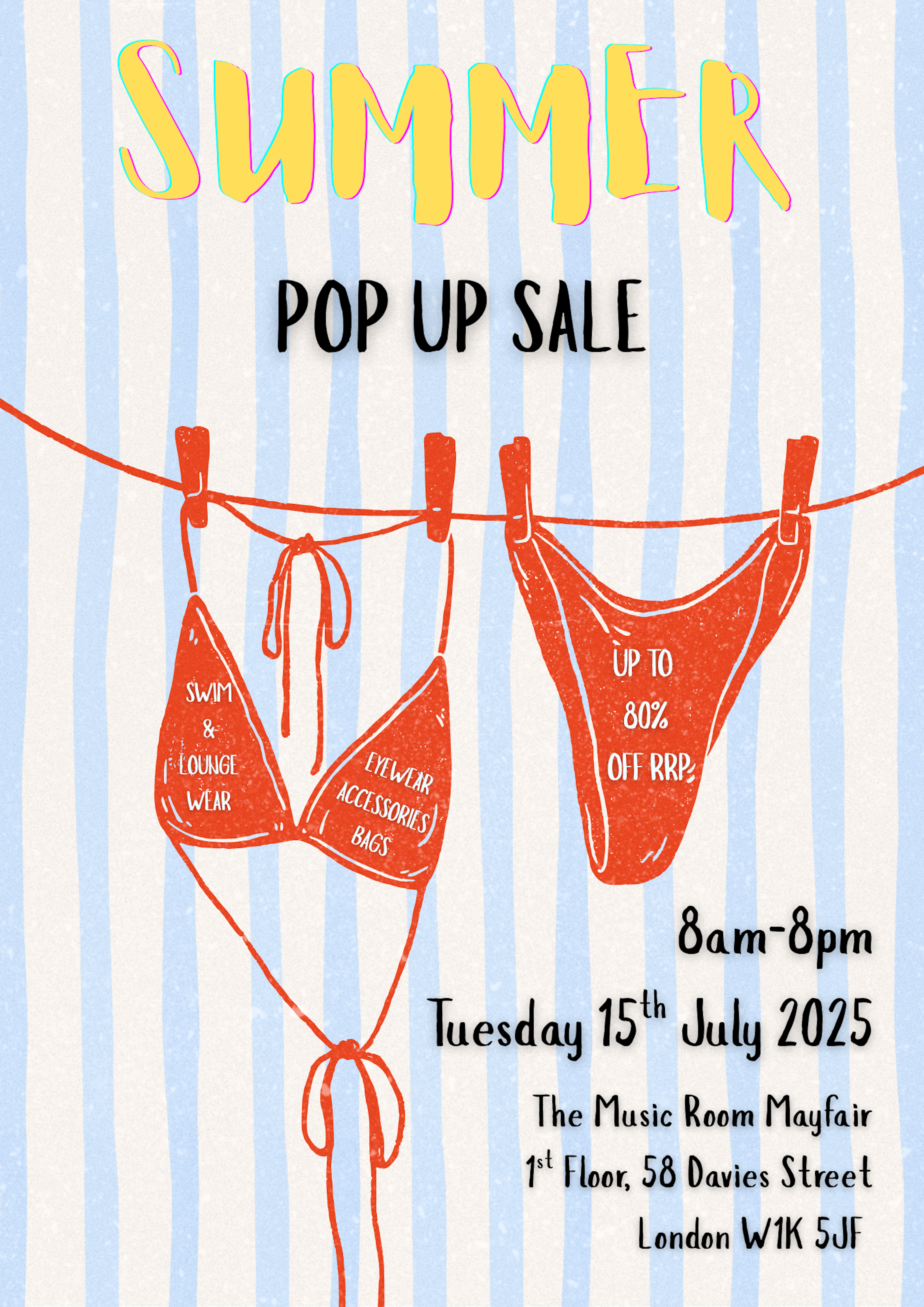 Summer Pop Up Sale