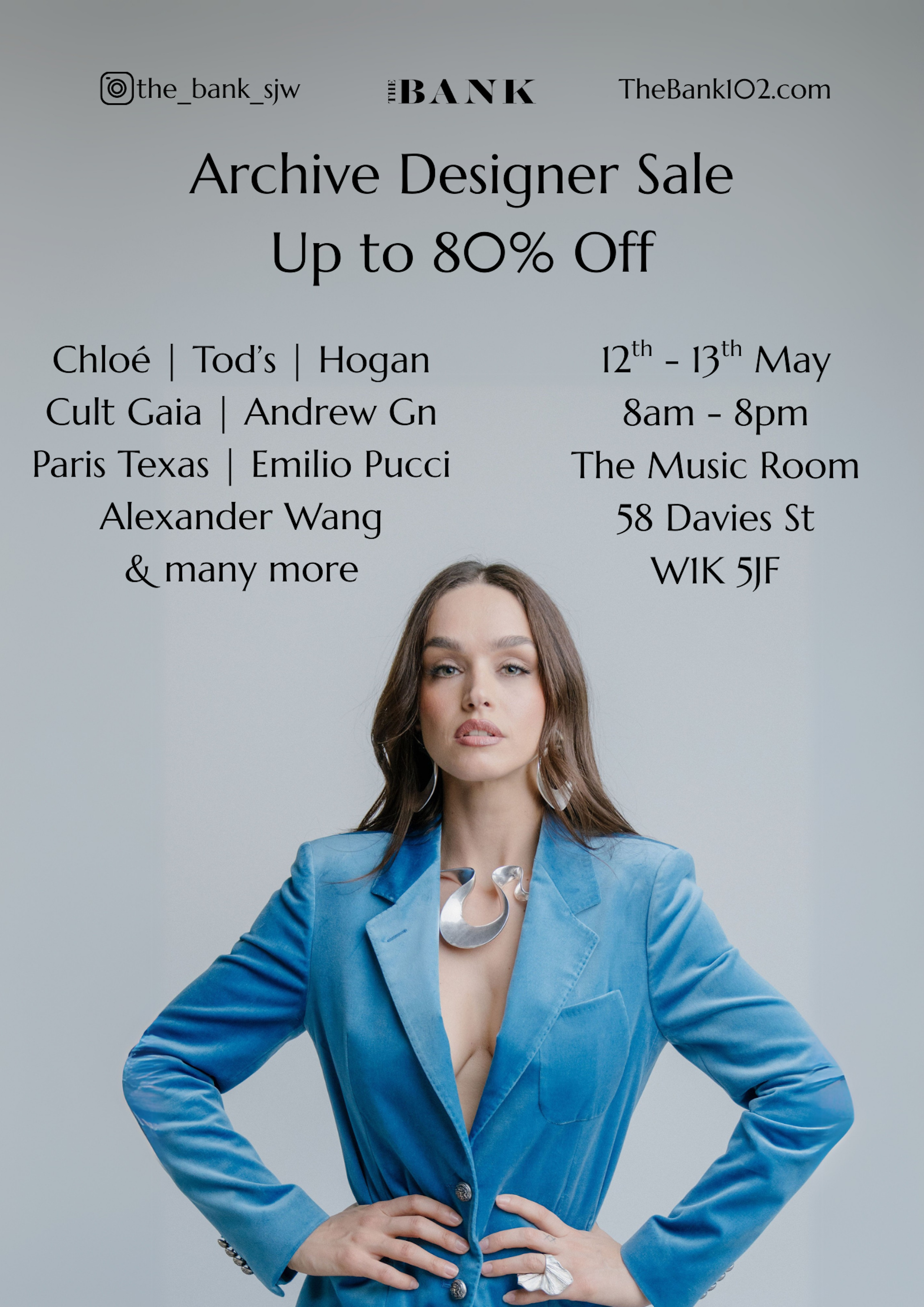 Designer Archive Sale by The Bank