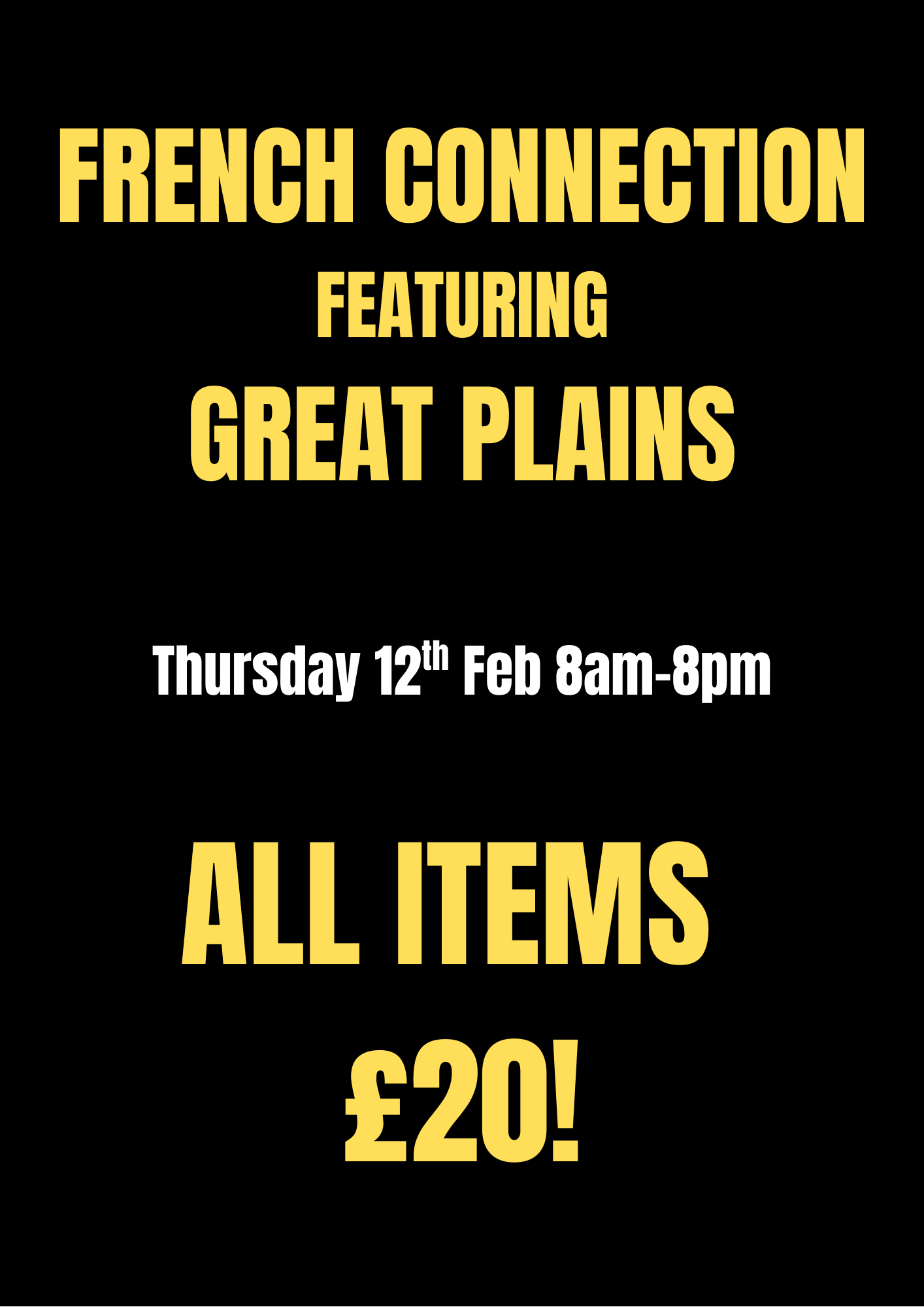 French Connection ft Great Plains