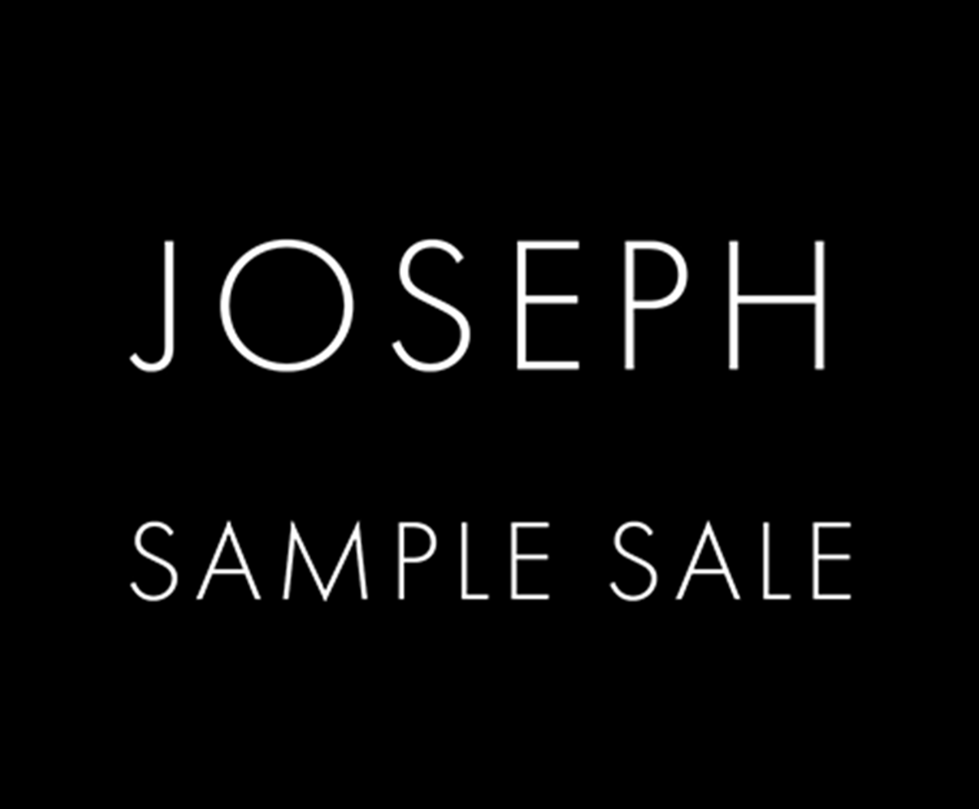 Joseph Sample Sale