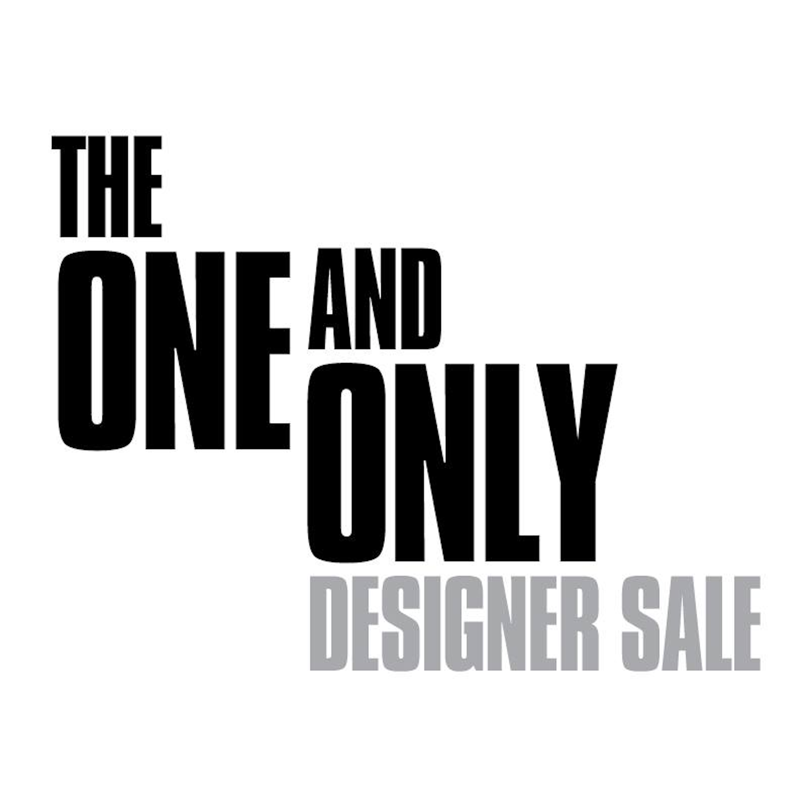 The One & Only Designer Sale