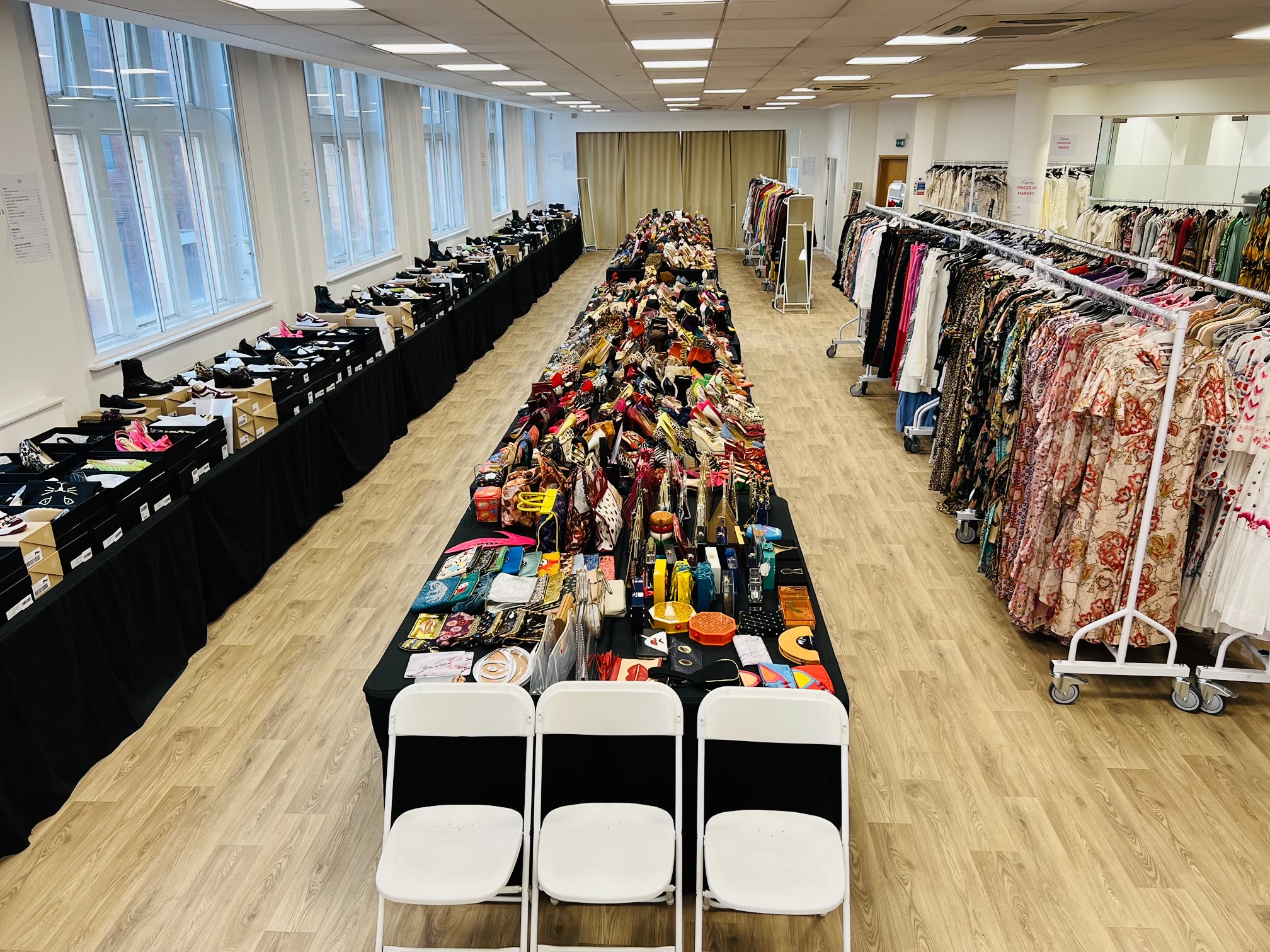 Sample sale management